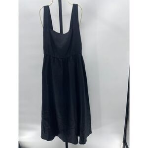 Quince Black Sleeveless Dress